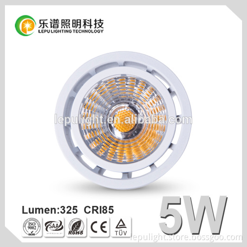 hot cheapest factory price dimmable 5watt 2700k cri85 led lamp gu10 with reflector cup